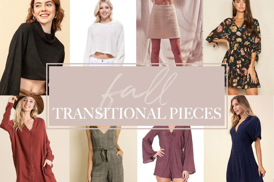 8 Summer-to-Fall Transitional Pieces