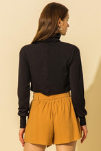 Load image into Gallery viewer, Winter Solstice Cropped Turtleneck