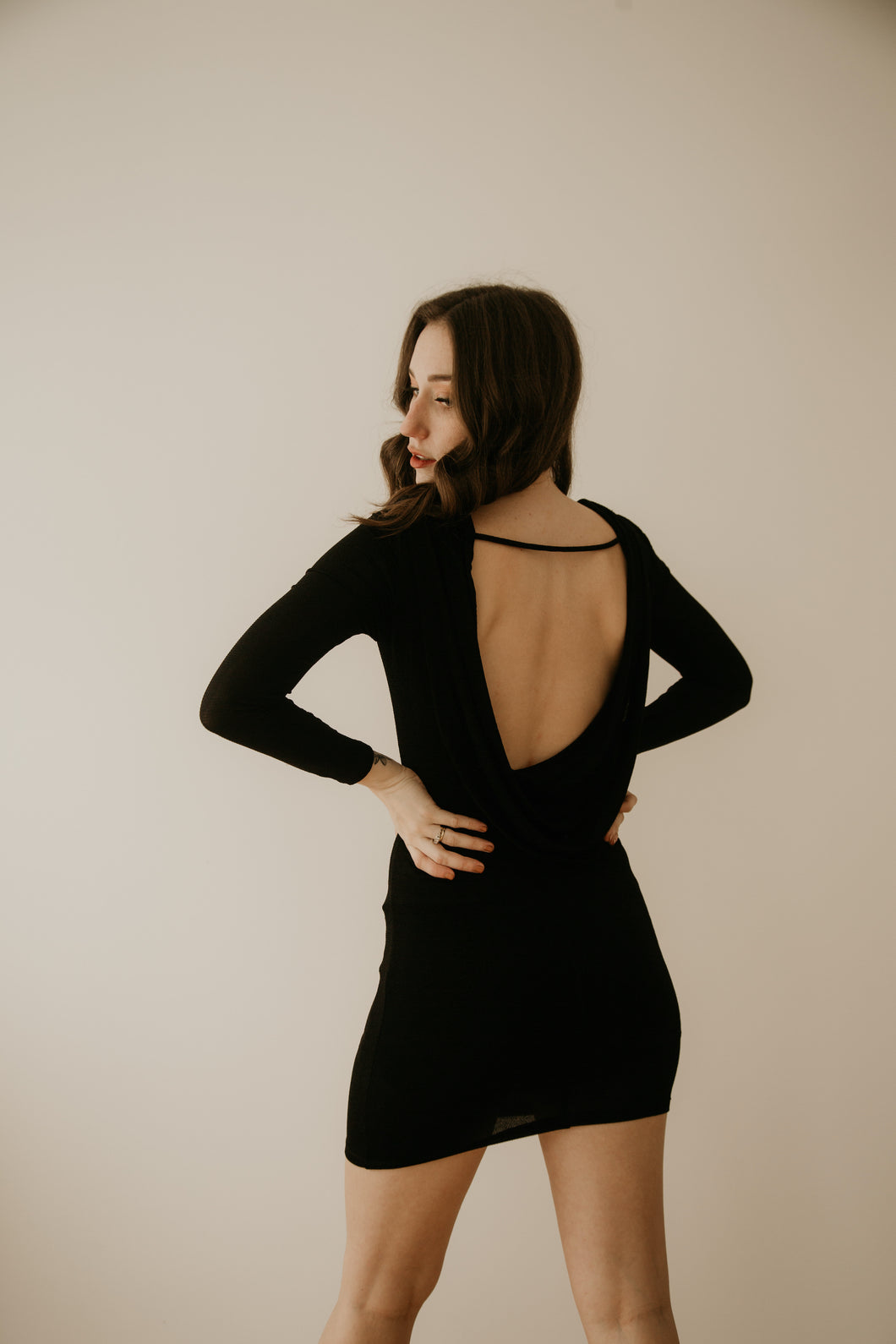 You're Sparkling Backless Party Dress