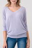 Dolman Sleeve Top with V-neck - Raw Fashion  , Tops, dolman-sleeve-top-with-v-neck, Autumn, Cottage, Fresh women's clothing modern style unique canada order online
