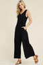 Sleeveless Wide Leg Jumpsuit - Raw Fashion  , Jumpsuits, sleeveless-wide-leg-jumpsuit, Full Body, Sleeveless, Womens women's clothing modern style unique canada order online