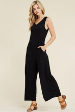 Load image into Gallery viewer, Sleeveless Wide Leg Jumpsuit - Raw Fashion  , Jumpsuits, sleeveless-wide-leg-jumpsuit, Full Body, Sleeveless, Womens women&#39;s clothing modern style unique canada order online
